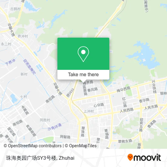 珠海奥园广场SY3号楼 map