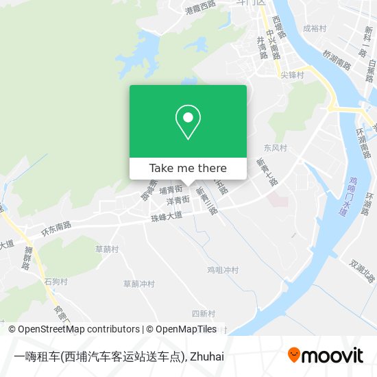 一嗨租车(西埔汽车客运站送车点) map