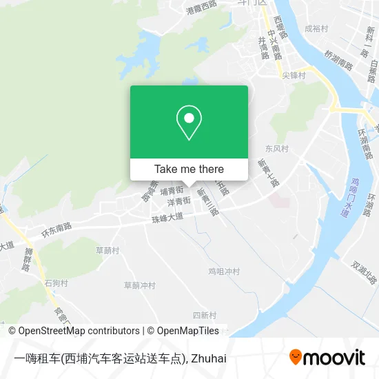 一嗨租车(西埔汽车客运站送车点) map