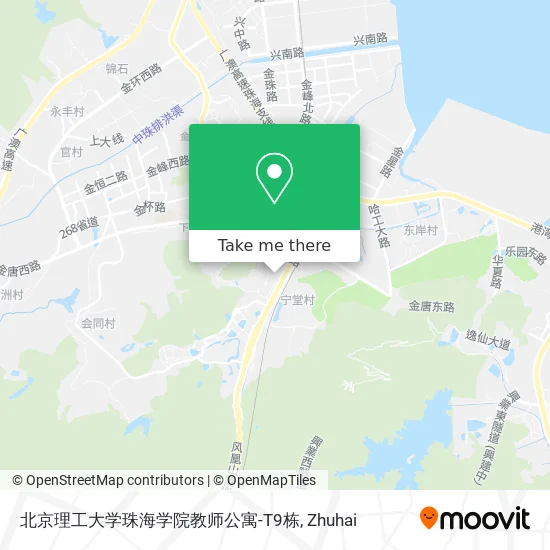 北京理工大学珠海学院教师公寓-T9栋 map