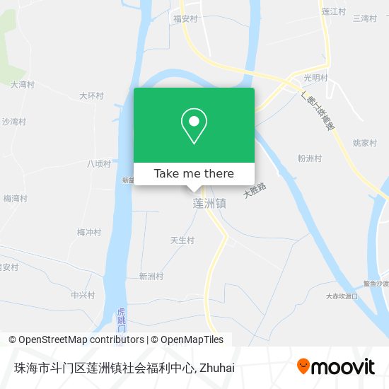 珠海市斗门区莲洲镇社会福利中心 map