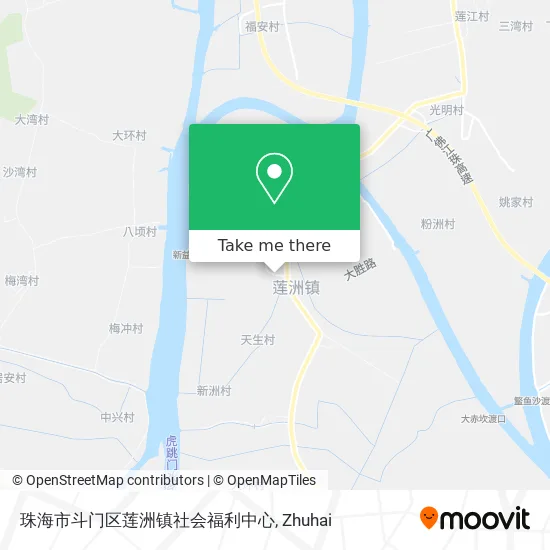 珠海市斗门区莲洲镇社会福利中心 map