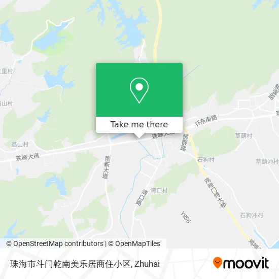 珠海市斗门乾南美乐居商住小区 map