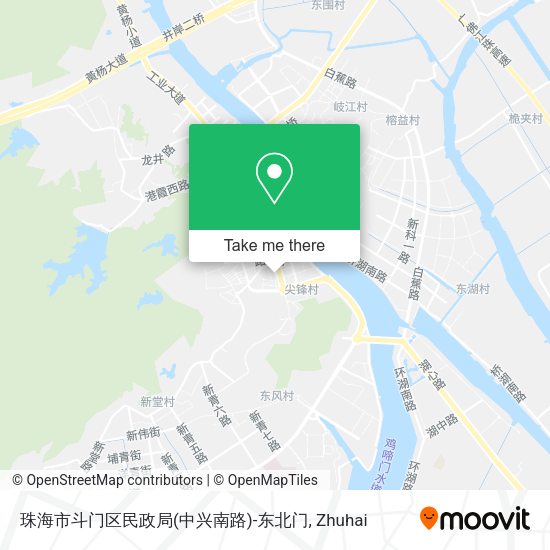 珠海市斗门区民政局(中兴南路)-东北门 map