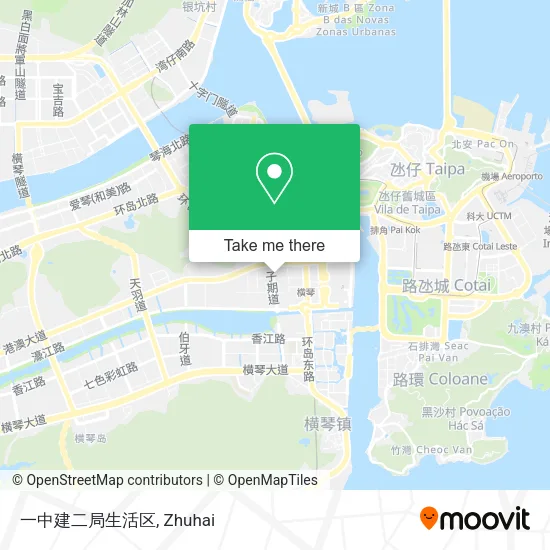 一中建二局生活区 map