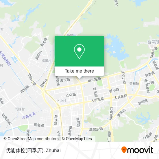 优能体控(四季店) map