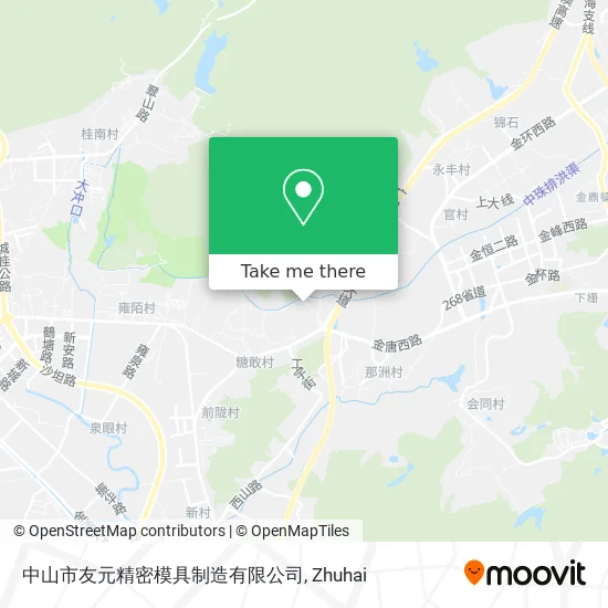中山市友元精密模具制造有限公司 map