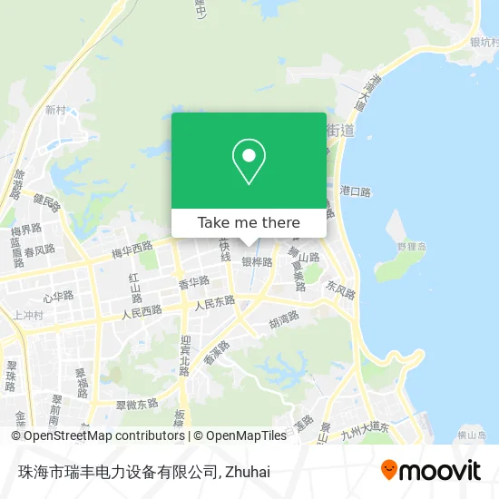 珠海市瑞丰电力设备有限公司 map