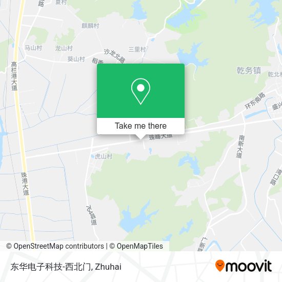 东华电子科技-西北门 map