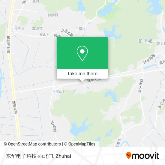 东华电子科技-西北门 map