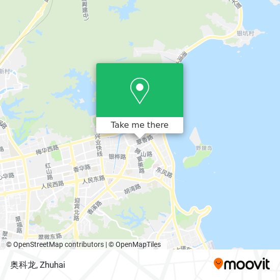 奥科龙 map