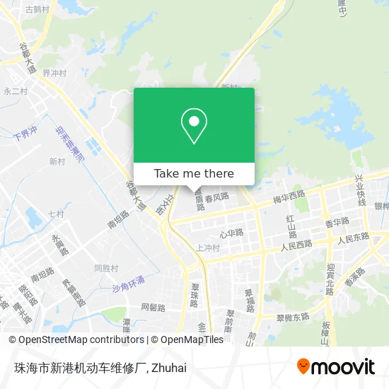 珠海市新港机动车维修厂 map