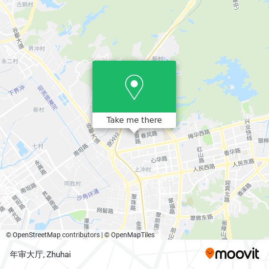 年审大厅 map