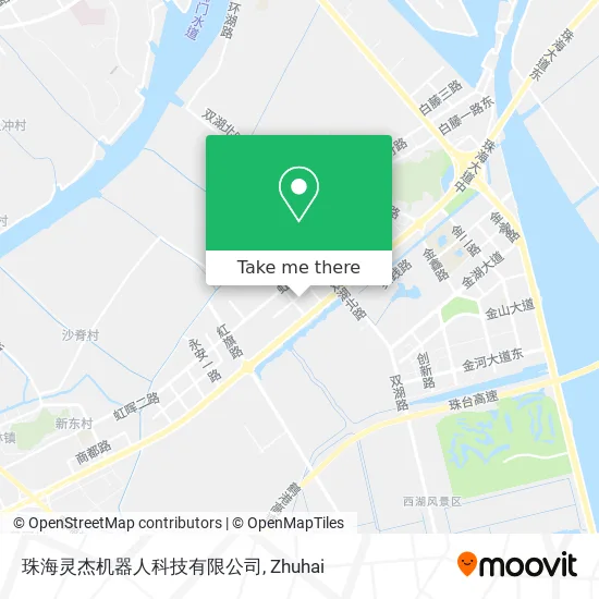 珠海灵杰机器人科技有限公司 map