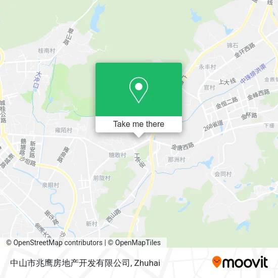 中山市兆鹰房地产开发有限公司 map