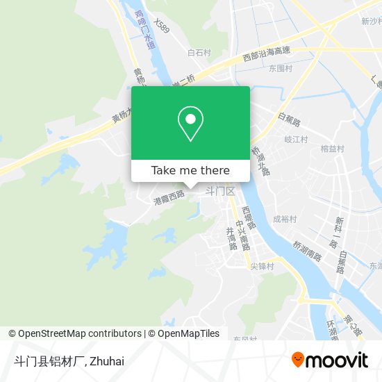 斗门县铝材厂 map
