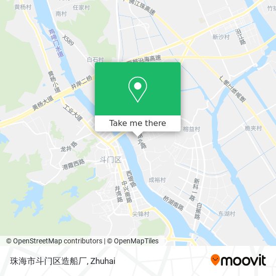珠海市斗门区造船厂 map