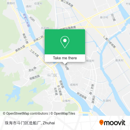 珠海市斗门区造船厂 map