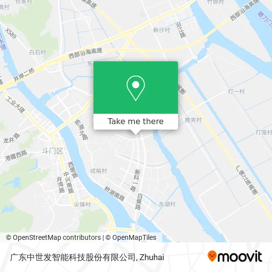 广东中世发智能科技股份有限公司 map