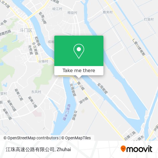 江珠高速公路有限公司 map