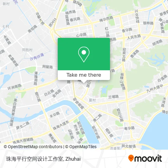 珠海平行空间设计工作室 map