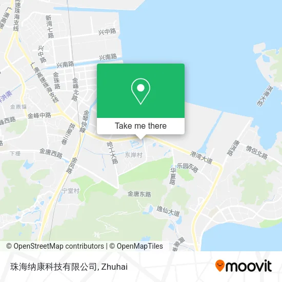 珠海纳康科技有限公司 map