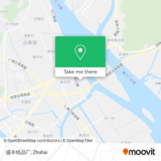 盛丰纸品厂 map