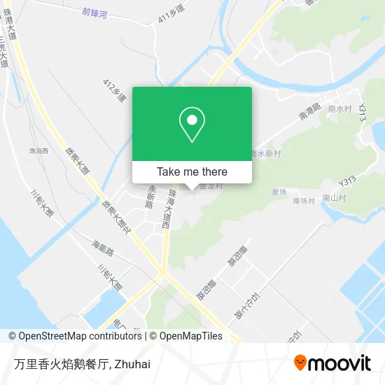 万里香火焰鹅餐厅 map