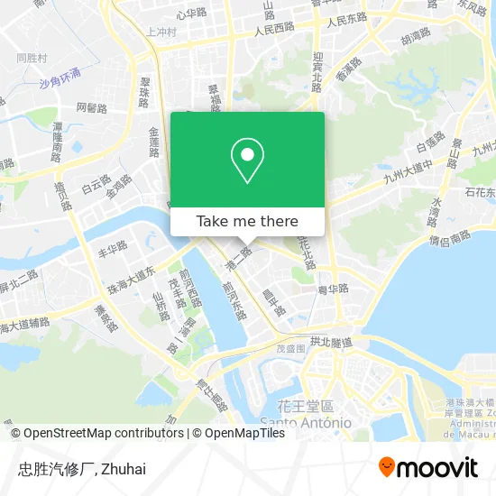 忠胜汽修厂 map