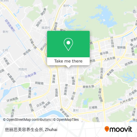 慈丽思美容养生会所 map