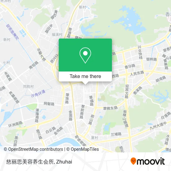 慈丽思美容养生会所 map