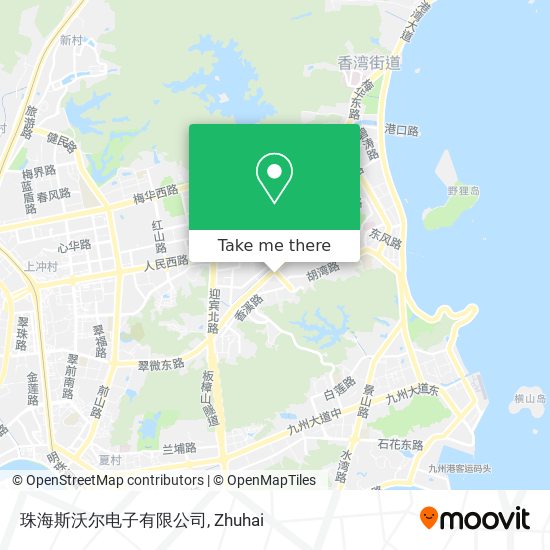 珠海斯沃尔电子有限公司 map