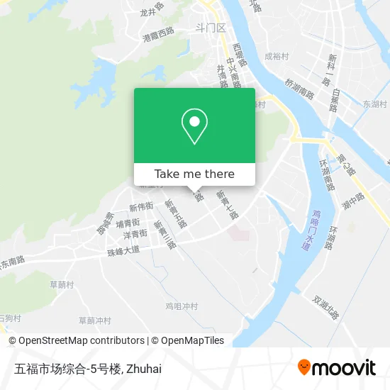 五福市场综合-5号楼 map