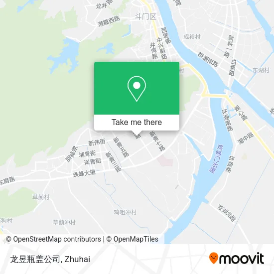 龙昱瓶盖公司 map