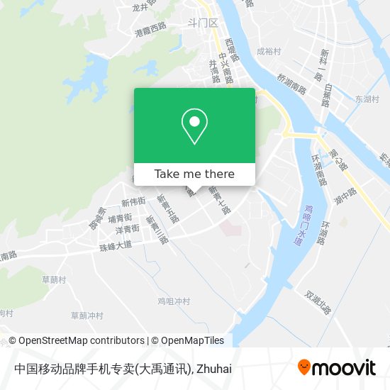 中国移动品牌手机专卖(大禹通讯) map
