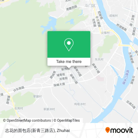 志花的面包店(新青三路店) map