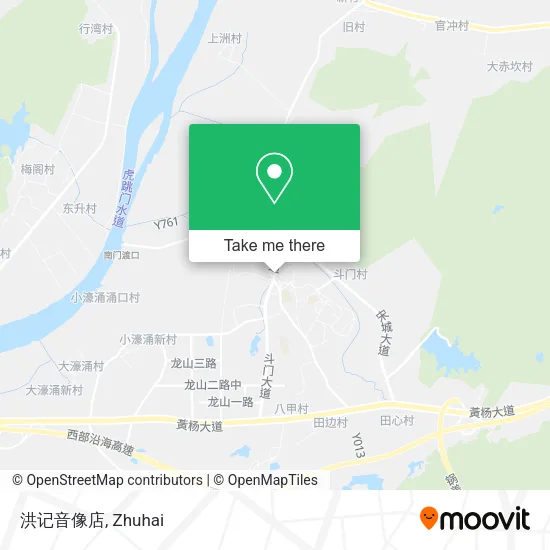洪记音像店 map