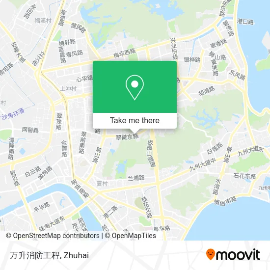 万升消防工程 map