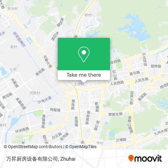 万昇厨房设备有限公司 map