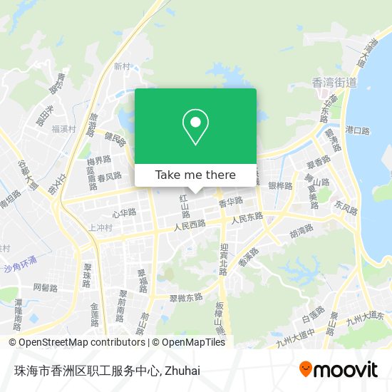 珠海市香洲区职工服务中心 map