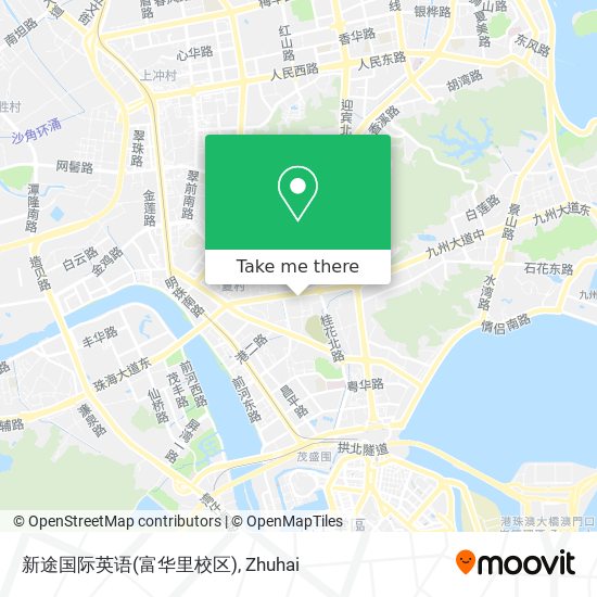新途国际英语(富华里校区) map