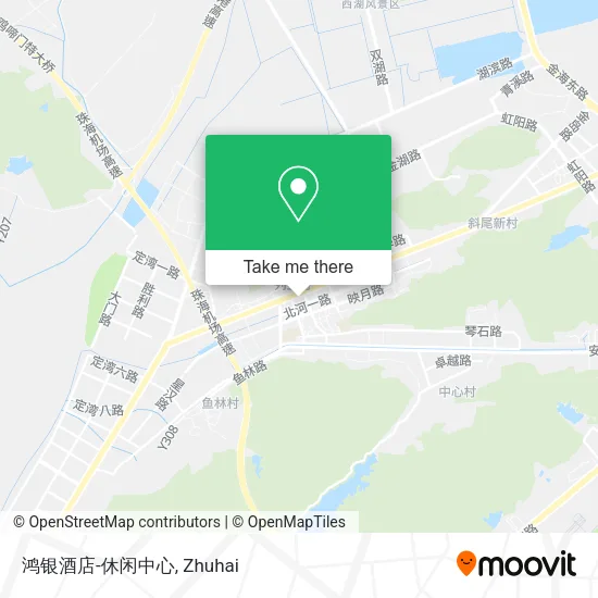 鸿银酒店-休闲中心 map