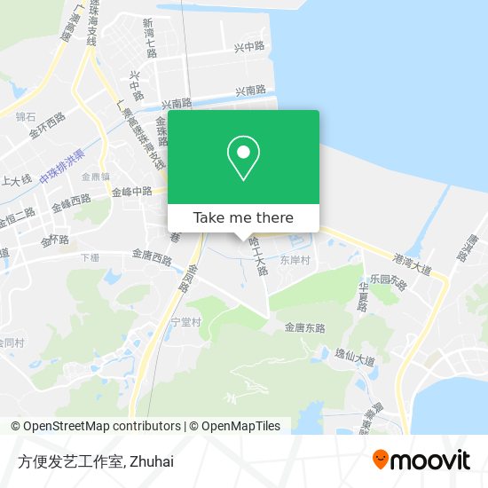 方便发艺工作室 map