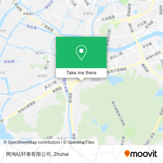 网淘站轩泰有限公司 map