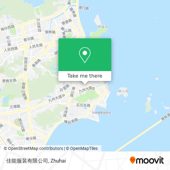 佳能服装有限公司 map