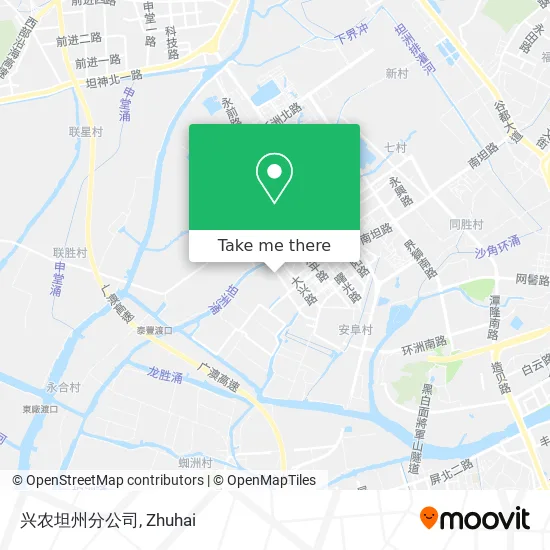 兴农坦州分公司 map