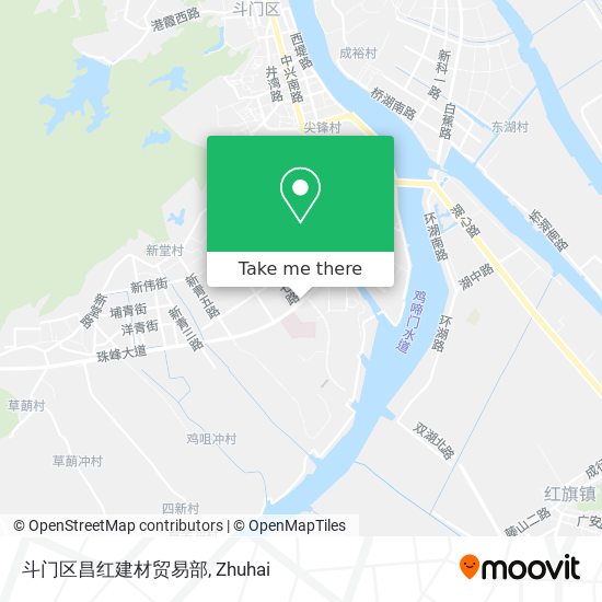 斗门区昌红建材贸易部 map