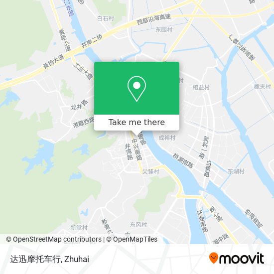 达迅摩托车行 map