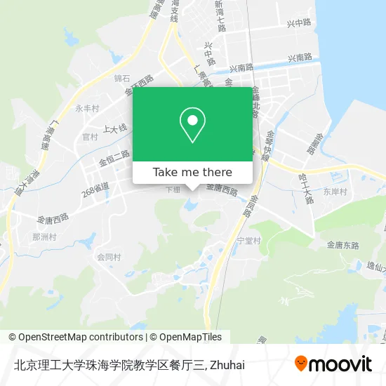 北京理工大学珠海学院教学区餐厅三 map