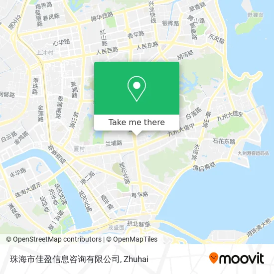 珠海市佳盈信息咨询有限公司 map